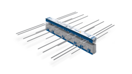 Schöck Isokorb® T typ K-F s tlakovým ložiskem HTE Compact®: Pro termické přerušení volně vyložených poloprefabrikovaných balkónů